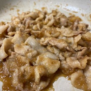 1653736の作ってみた!投稿(さっぱりおろしポン酢豚丼)