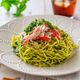 つるっと絶品！バジル和え麺