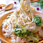 『エビとブロッコリーのツナクリームパスタ』味の決め手は…