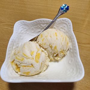 ナムディの作ってみた!投稿(計量簡単！準備５分の【フローズンヨーグルト】マンゴー)