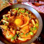 高たんぱく低糖質【絹豆腐のあったかキムチあんかけ】