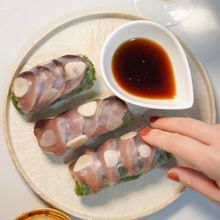 お魚おつまみ好きさんにオススメ‼︎『カツオの生春巻き』