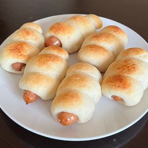えり🥀の作ってみた!投稿(米粉の塩パン)