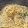 疲労回復にも!【アスパラとひき肉のピリ辛スパゲッティ】の工程4