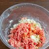 レンジで簡単！しいたけの焼売風肉詰めの工程2