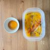 レンジで5分!【絶品ふわとろカニかま卵とじ丼】パパっと簡単♩の工程1