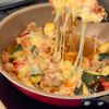 10分で完成！【夏野菜カレーチーズ丼】の工程5