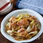 鶏肉とねぎの柚子胡椒ポン酢焼き