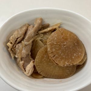 (・∀・)コロンの作ってみた!投稿(【節約絶品おかず】豚こま大根の角煮風甘辛！ワンパン10分)