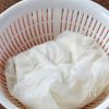 【おろしぽん酢ハンバーグ】豆腐でヘルシーの下準備
