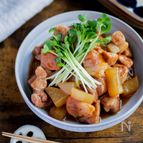 ご飯がススム！コロコロ大根と豚肉の煮物