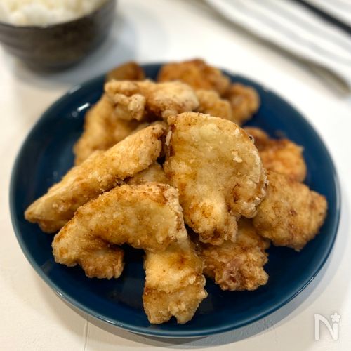 揉み込んで揚げるだけ!やみつき塩唐揚げ