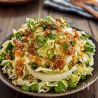 5分で完成!【白菜の居酒屋風サラダ】生が美味しい♪シャキシャキ食感とドレッシングがやみつき!