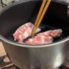 豚バラと玉ねぎのうどんの工程2