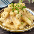 箸がとまらない♪【長芋のにんにくポン酢和え】