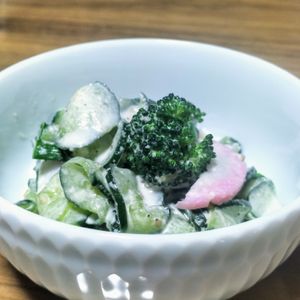 ぷぷはなの作ってみた!投稿(＼レンジで簡単／ブロッコリーの味噌マヨ和え)
