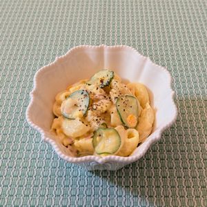 𝔂𝓾𝓶𝓲🍓の作ってみた!投稿(玉子とツナマヨのとろとろこってりマカロニサラダ😘🥗)