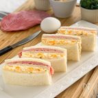 【我が家の濃厚なたまごサンドイッチ】