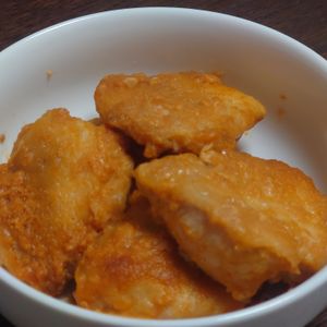 オレンジの作ってみた!投稿(【鶏むね肉のコチュ味噌マヨソテー】ビックリするほどやわらか♪)