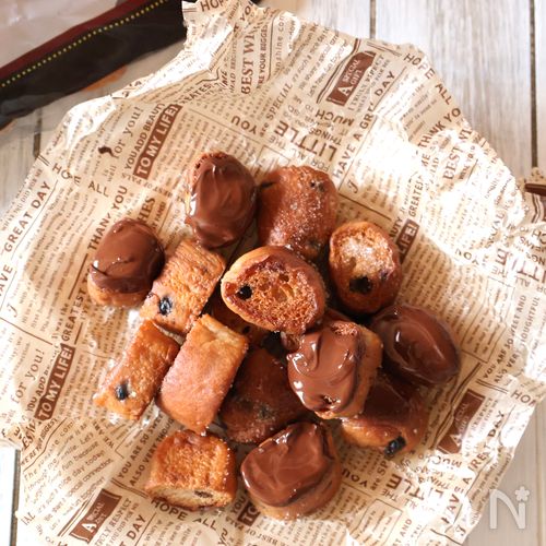 ハマる美味しさ♪チョコスナックパンラスク