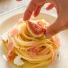 簡単！おしゃれ！いちじくと生ハムの冷製パスタの工程4