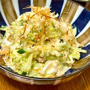 michuの作ってみた!投稿(やみつき無限キャベツ＊キャベツとツナのおかかコールスロー)