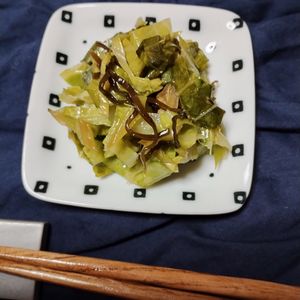 M＊Pの作ってみた!投稿(レンジで簡単☆キャベツの外葉ナムル。)