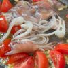 ワンパンで！味付けこれだけ！【イカとトマトの和風パスタ】の工程2