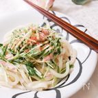 野菜が食べやすい！ペペロン温サラダうどん