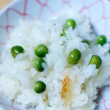 グリンピースご飯