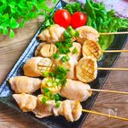 しっとり！ささみとエリンギのバター醤油焼きとり