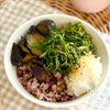 さっぱりととのう♡甘辛なすとめかぶのおろし丼【腸活ヘルシー】の工程3