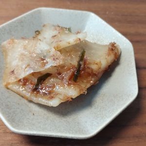 ゆの作ってみた!投稿(【大根と塩昆布の梅おかか和え】さっぱり箸休めに)