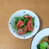 かおちゃんの作ってみた!投稿(さっぱりおいしい♡『トマトと豆苗のやみつきナムル』)