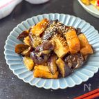 【ご飯が爆発的に進む！厚揚げナスのトロトロ照り焼き】節約