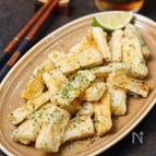 【のり塩フライド長芋】外サクッ♪中はホクホク♡やみつき食感！