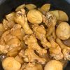 とーるじーじの作ってみた!投稿(味染み抜群!照りっ照りっ♡︎手羽元と焼き大根の甘辛煮)
