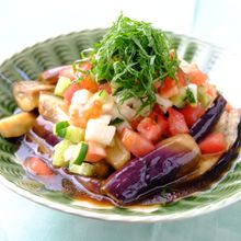 〈くらし薬膳〉ナスのレンジ蒸し