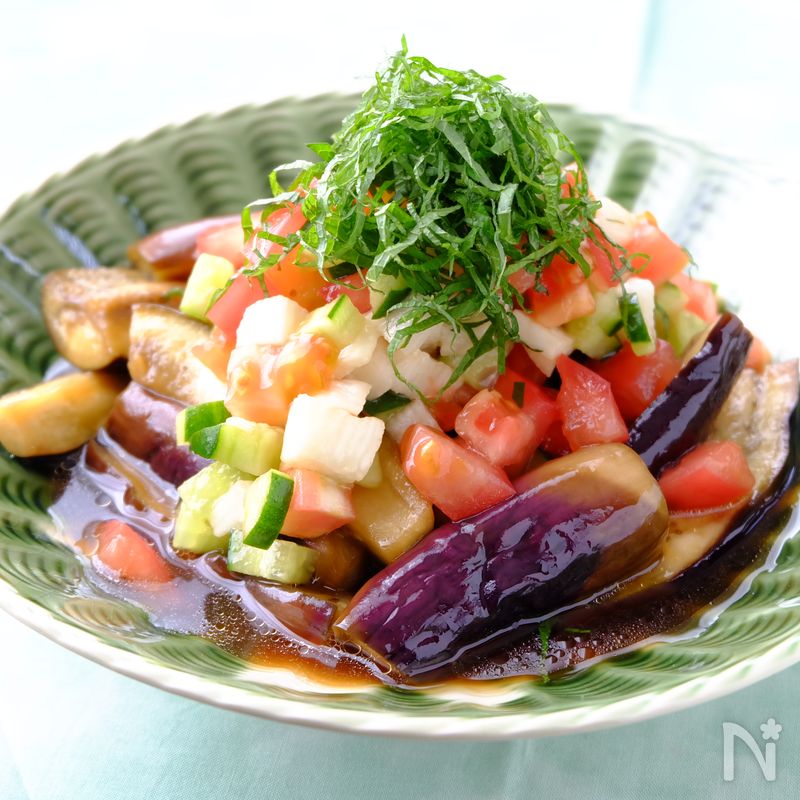 〈くらし薬膳〉ナスのレンジ蒸し | レシピサイトNadia