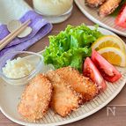 鮭の塩麹フライ・玉ねぎソース添え