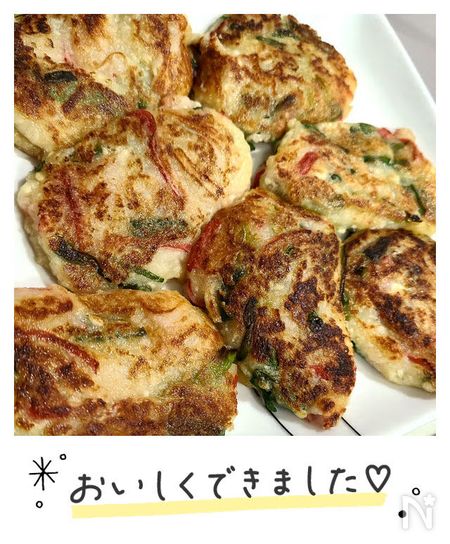 みー助さんが作ったもちもちチヂミ