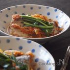 鯖のキムチ煮