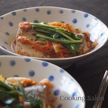 鯖のキムチ煮
