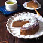 ほうじ茶お豆腐ケーキ