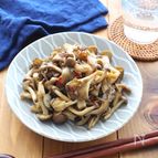 ヘルシー常備菜♪きのこのコンソメ醤油蒸し