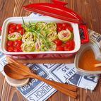 レンジで簡単☆ベーコンのくるくるロールキャベツ