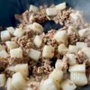 ワンパン！煮込まず10分♪【ながいもミートグラタン】の工程3