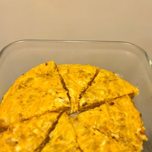 みーたんの作ってみた!投稿(甘辛おいしい　ひき肉とじゃがいもの半月オムレツ)