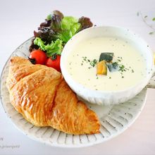 煮物リメイクで【らくウマ】かぼちゃミルクスープ
