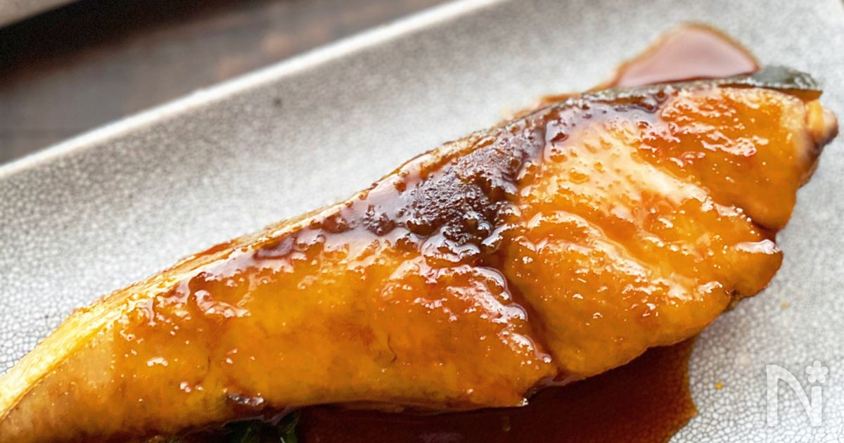 フライパンで作る！基本のぶりの照り焼き